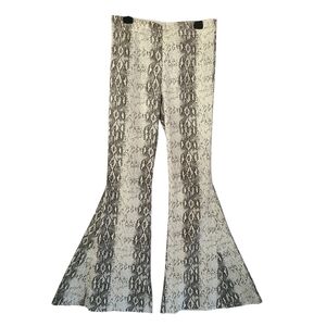 Syn Burches Snakeskin Bell Bottoms Pants - Nashville Western Rodeo Aesthetic